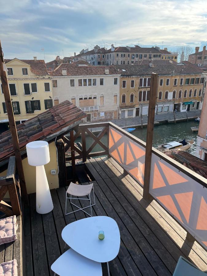 Casa Virginia Direct At The Canal Cannaregio With Own Roof Terrace Venezia Eksteriør bilde